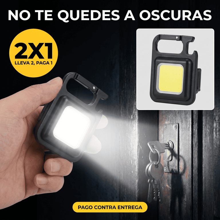 Oferta 2X1: Mini Linterna LED® Llavero