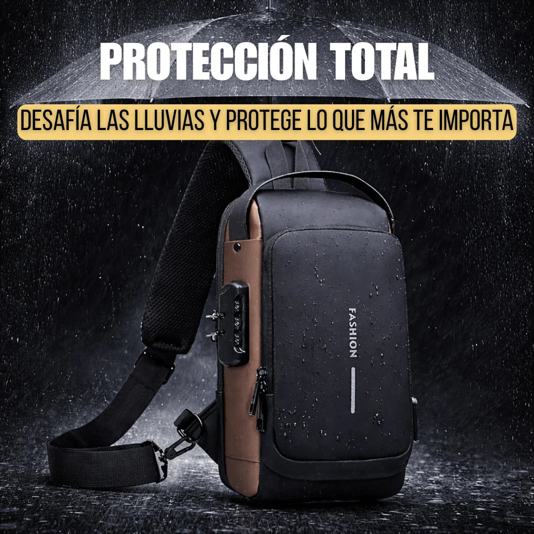 Mochila Antirrobo Premium: con Bloqueo y Puerto USB