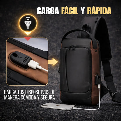 Mochila Antirrobo Premium: con Bloqueo y Puerto USB