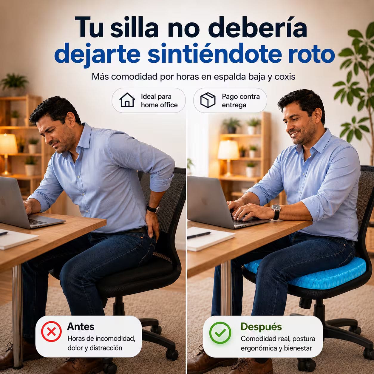 Cojín Ortopédico de Gel | EggSitter®