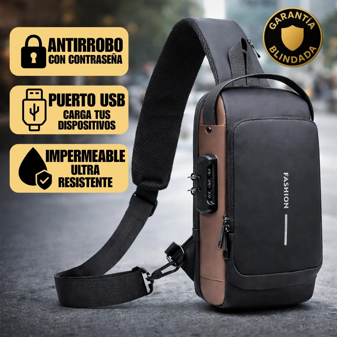 Mochila Antirrobo Premium: con Bloqueo y Puerto USB