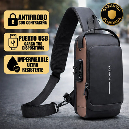 Mochila Antirrobo Premium: con Bloqueo y Puerto USB