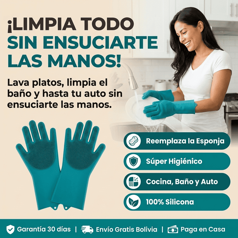 Gloves® - Guantes de Silicona Mágicos